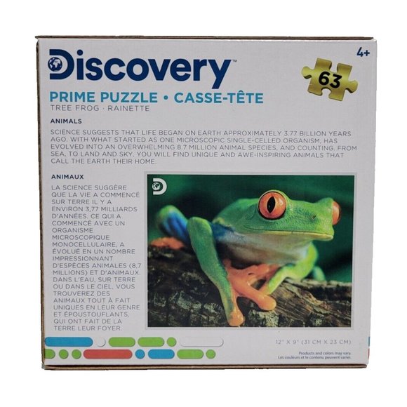 Discovery Tree Frog 63 Piece Puzzle - Picture 4 of 5